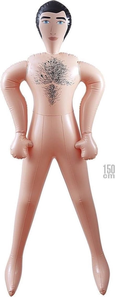 Opblaasbare man pop 150cm