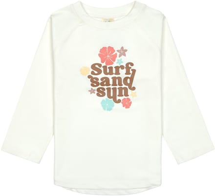 Lässig SPF UV-Shirt longsleeve - Rashguard Flowers sea salt