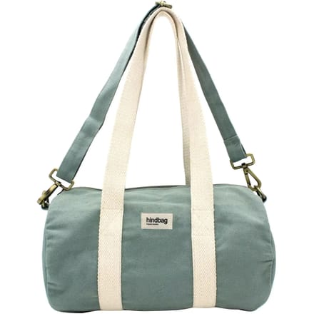 Hindbag weekendtas Simon mini - Mint - Biologisch GOTS katoen