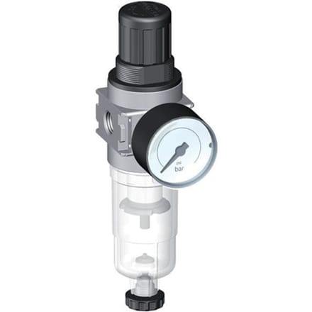 Filter-Regelaar G1/4'' 700l/min 0.2-6.0bar/3-87psi 40 mm Manometer Multifix 0