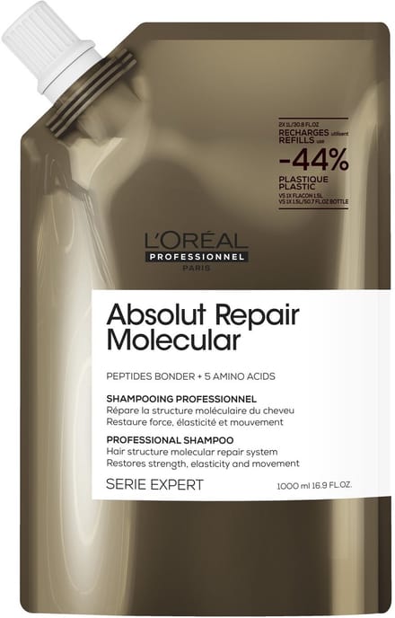 L'Oréal Professionnel - Absolut Repair Molecular Shampoo Refill - 1000ml