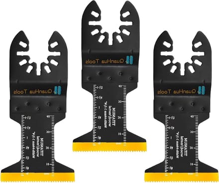 Multitool Set - Gereedschap Accessoires - Klus Klussen - Extra Lange Bladen - 3 Stuks - Niet gespecificeerd