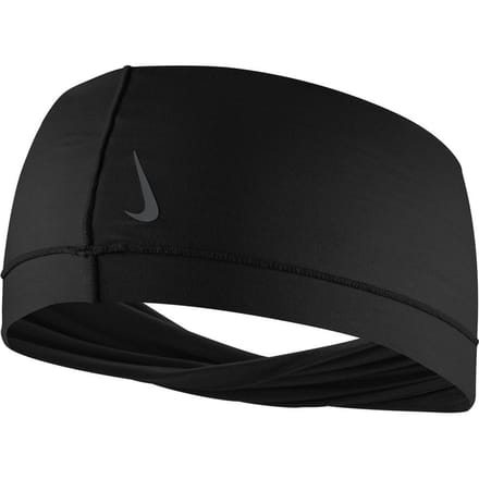 Nike Dames/Dames Twisted Brede Band Yoga Hoofdband (Zwart/Antraciet)