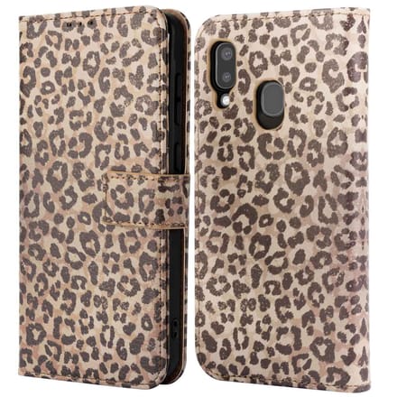imoshion Hoesje - Geschikt voor Samsung Galaxy A20e - Design Bookcase smartphone - Leopard Mood