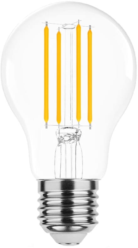 Modee E27 LED Lamp 7W - 806lm - 2700K - Warm Wit - LED Filament Globe A60 - Vervangt 60W Halogeen Gloeilamp