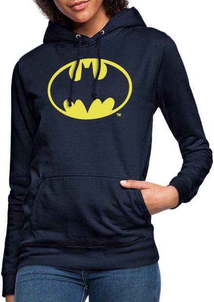 Batman Officieel Logo Hoodie Dames