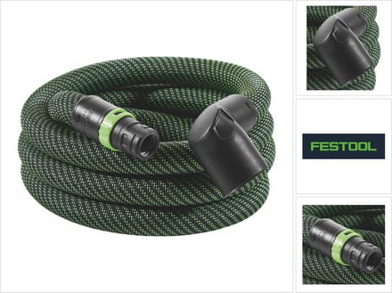 Festool D 27x3m-AS-90°/CT Afzuigslang met 90° aansluiting - 577160