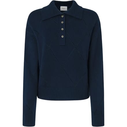 Pepe Jeans Idris Trui Blauw M Vrouw