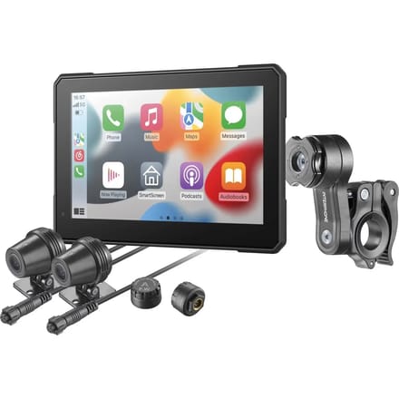 Interphone Sync70 Smart Display met Accessoires - Maat - Navigatiesysteem