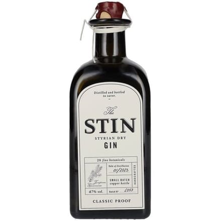 STIN Gin The STIN Styrian Dry Gin 47% Vol. 0,5l