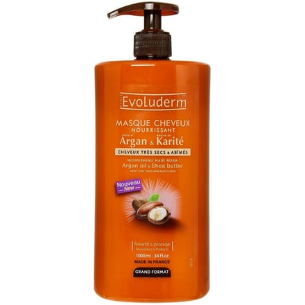 Evoluderm Argan Oil &amp; Shea Hair Mask 1000 ml