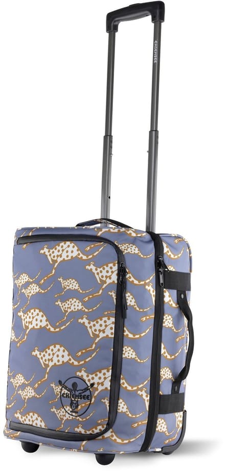CHIEMSEE trolley Jump N Fly Soft Luggage Purple blauwgrijs 44cm