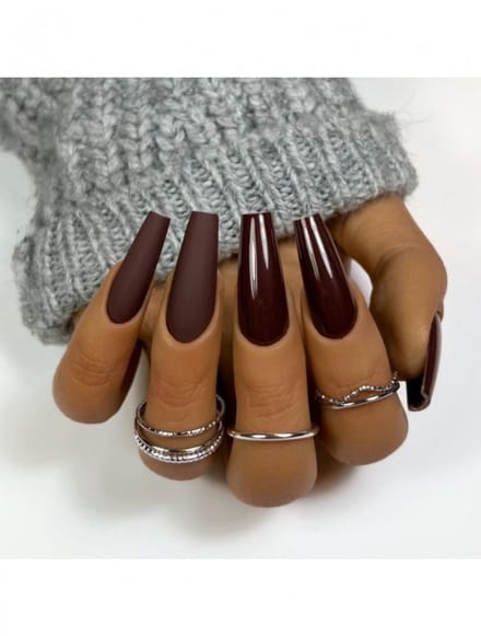 Lilly nails nagellak Brownie