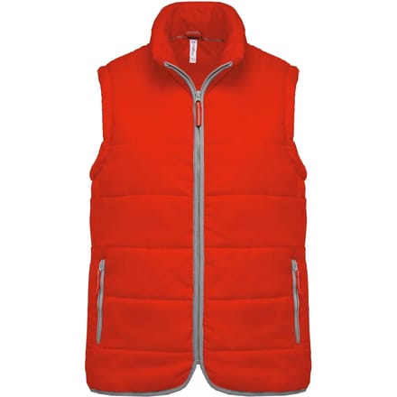 Kariban Gewatteerde bodywarmer K6116 - orange - L