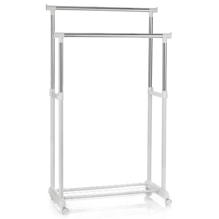 GROSSO garderobe, in hoogte verstelbaar, wit