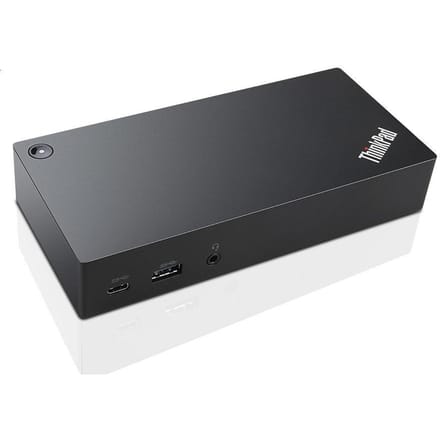 Lenovo ThinkPad USB-C Bedraad USB 3.2 Gen 1 (3.1 Gen 1) Type-C Zwart