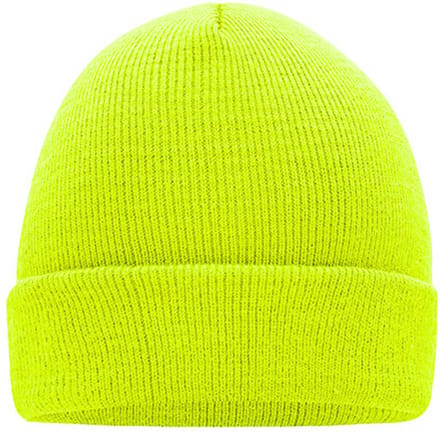 Myrtle Beach 'Knitted Cap' Beanie Felgeel
