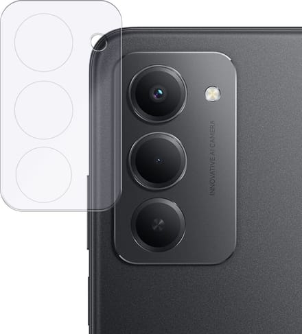 Rosso Camera Protector Geschikt voor Xiaomi Redmi 15 (4G) - Lens Bescherming - Case Friendly - Ultra Dun Glas - Transparant