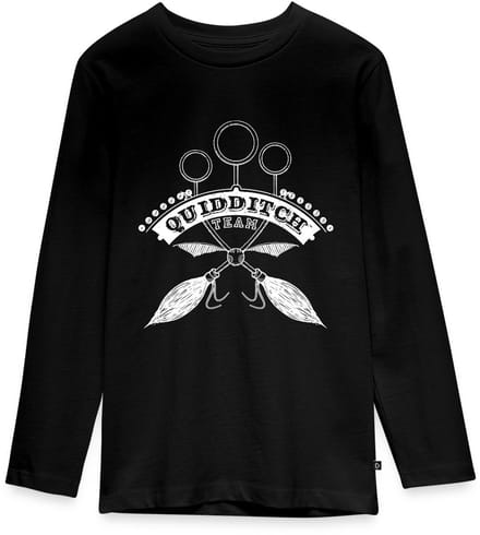 Harry Potter Quidditch Team Premium T-Shirt Tiener Lang