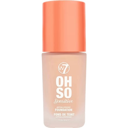 W7 Oh So Sensitive Foundation Natural Beige 30 ml