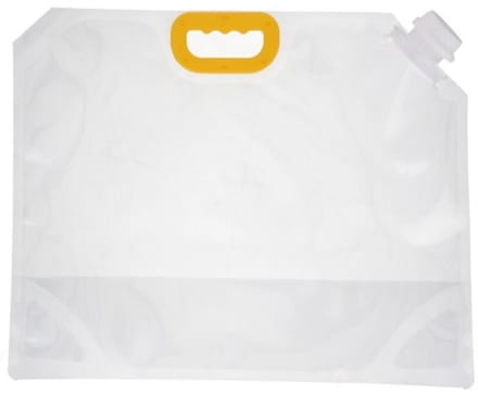 Gerimport Watercontainer - 10L - transparant - met tapkraan - opvouwbaar - jerrycan - waterzak