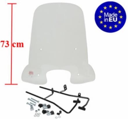 windscherm Python hoog + bevestiging set sym jet / symphony / peugeot tweet