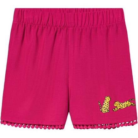 LUPILU Korte meisjes broek (Donkerroze, 98/104)