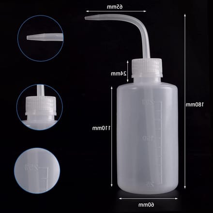 Planten water spuitfles - 250 ml - 3 stuks - kunststof