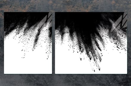 TMK ArtDeko - Snijplank - Gehard Glas - 100x52 cm - Vuurwerk