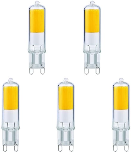 SPL G9 LED Lamp 2.2W - Warm Wit - 250lm - LED Buislamp T14.5 - 5 Stuks - 2700K - 230 Volt