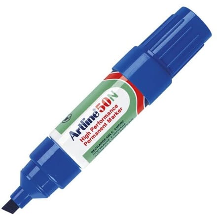 ARTLINE 50 NEAT - Permanent Marker - Doos van 12 stuks - 3,0-6,0mm Lijndikte - Blauw