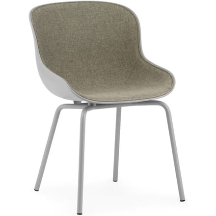 Normann Copenhagen Hyg Stoel Houten frame/Frontbekleding - grijs
