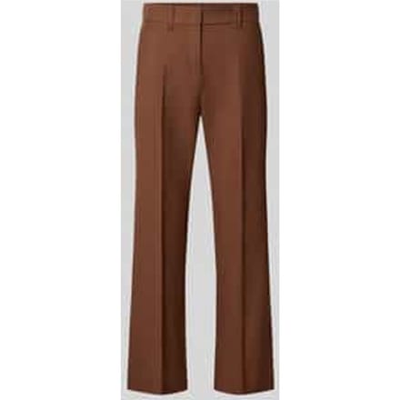 straight fit broek van pure scheerwol model 'Luggioso'