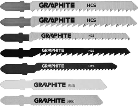 Graphite Decoupeerzaagbladenset 10dlg