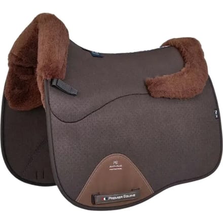 Anti-schok merinowollen dressuurdeken Premier Equine CC Air-Tech Square
