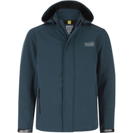 Jan Vanderstorm herren Softshelljack - 58 - petrol - Plus Size