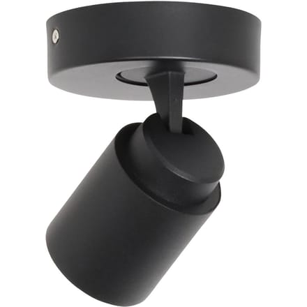 Razza Opbouwspot 1 lichts rond zwart - Modern - Freelight - 2 jaar garantie