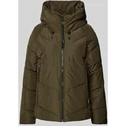 Gewatteerd jack met capuchon, model 'ALESS'