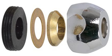 KIRCHHOFF MS Knelmoer - Chroom - 3/8" x 8 mmQ