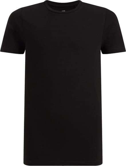 WE Fashion Jongens basic T-shirt met ronde hals van katoenmix