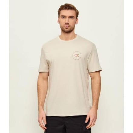 Calvin Klein 30s Eu Tee Oatmeal Taglia: S | Magliette basic Outlet | Uomo