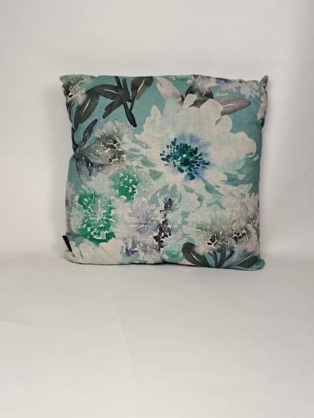 Madison sierkussen 45x45cm Flowers Blue