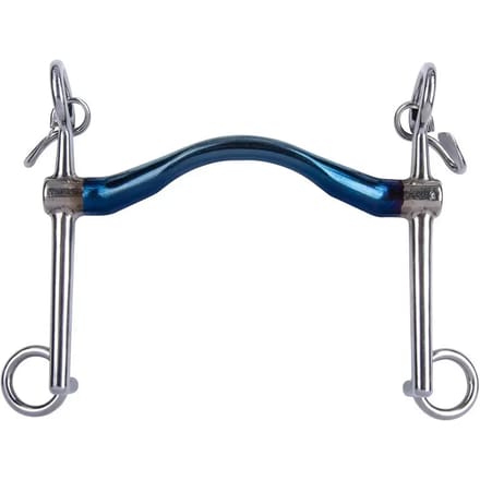 Hoofdstel bit voor paarden Trust Sweet Iron Weymouth Fixed Medium Port 16