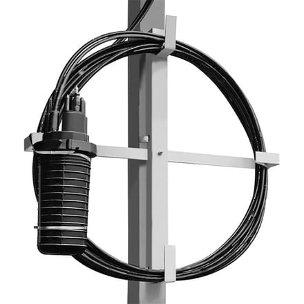 Qoltec Kabel reserveframe/organizer |   Max. 10"