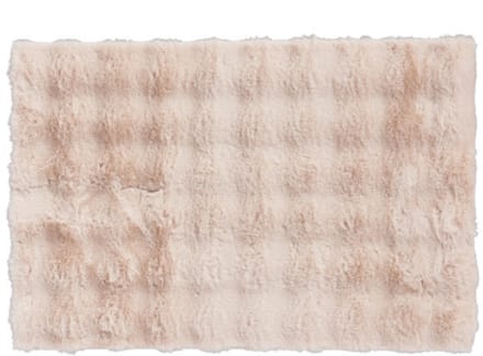 Home & Styling Vloerkleed Faux Fur - 90x60cm - Bruin