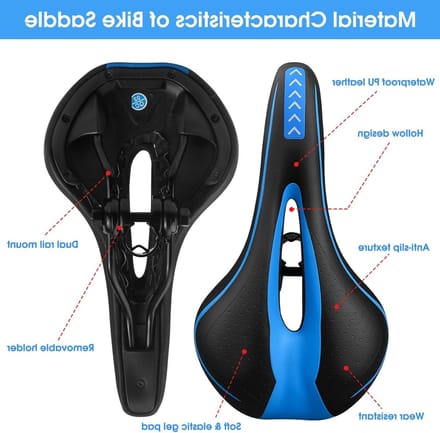 Ergonomisch gel zadel voor heren MTB-racefietsComfortabel