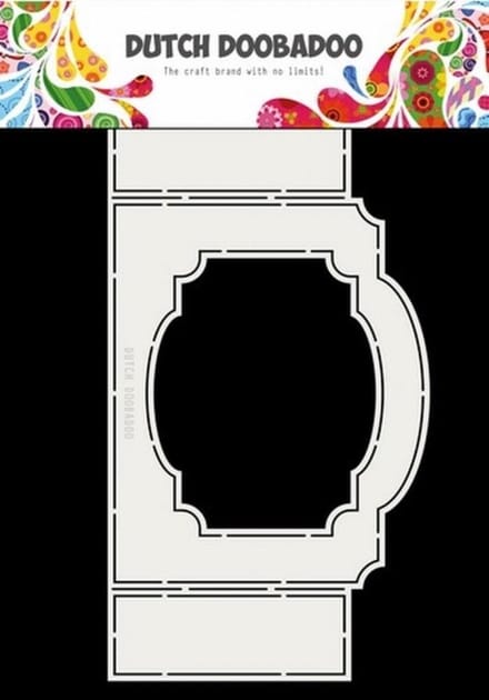 Fold Card Art Ticket with Frame