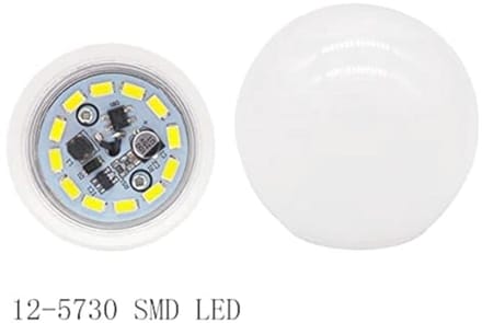 E27 LED-lamp 5W Koel Wit 2-pack - Niet dimbaar voor Binnengebruik en Laagspanning