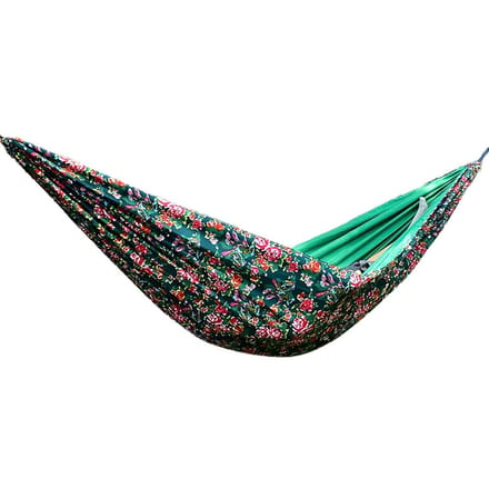 Camping Hangmat - Reishangmat - Buiten Ontspannen - Hoge Belastbaarheid - 270x140 cm - Groen