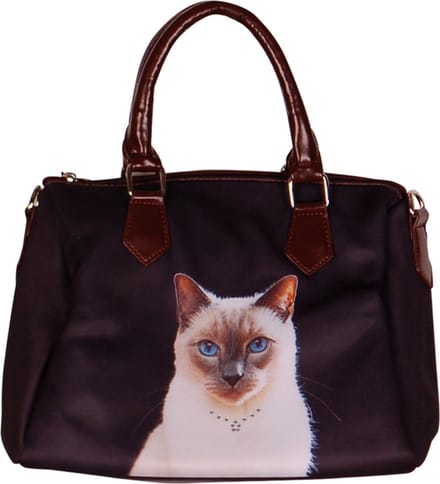 Handtas witte poes